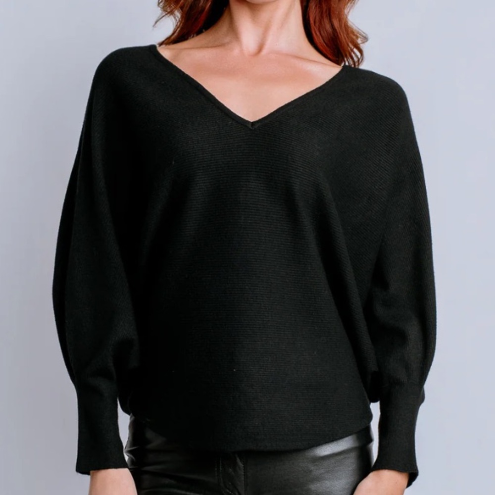 Kerisma Ryu V Neck Sweater Black